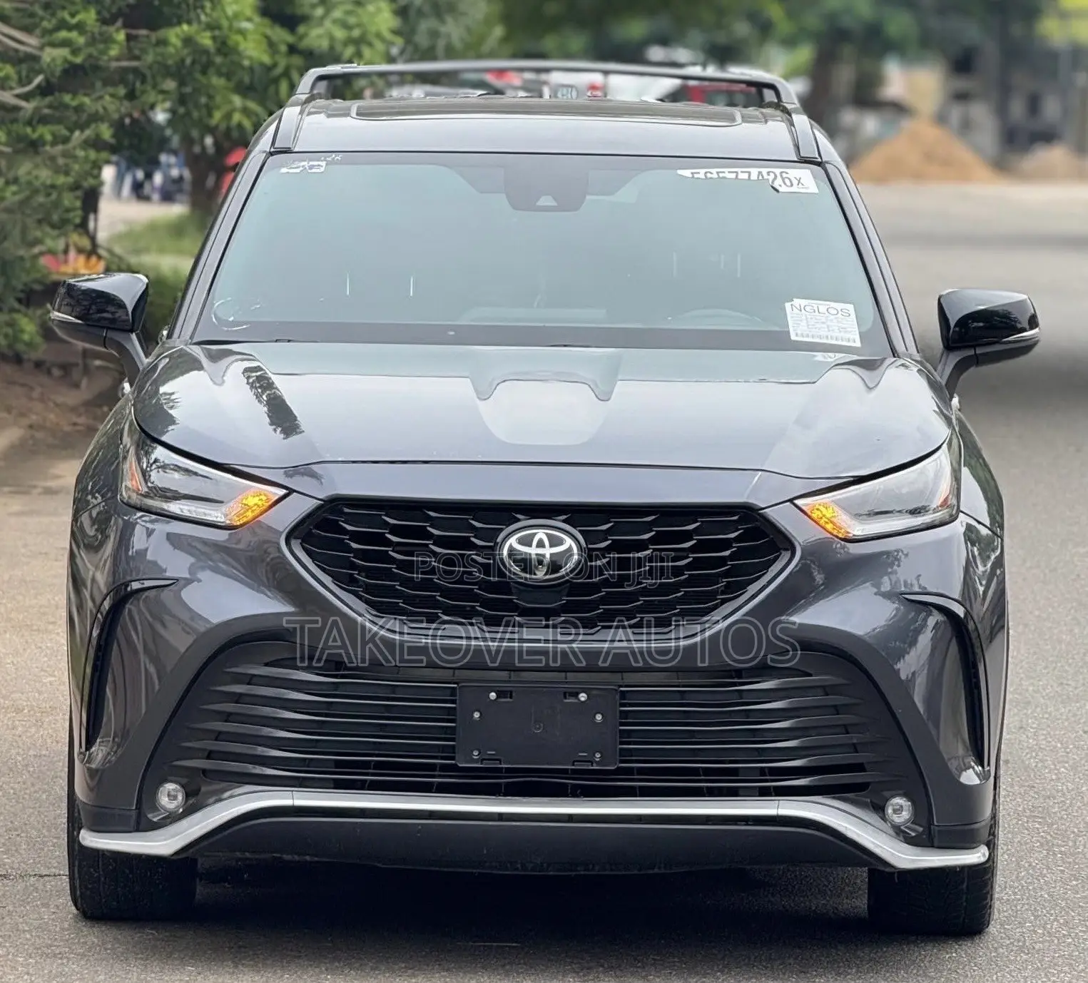 Toyota Highlander XSE 2022 Gray