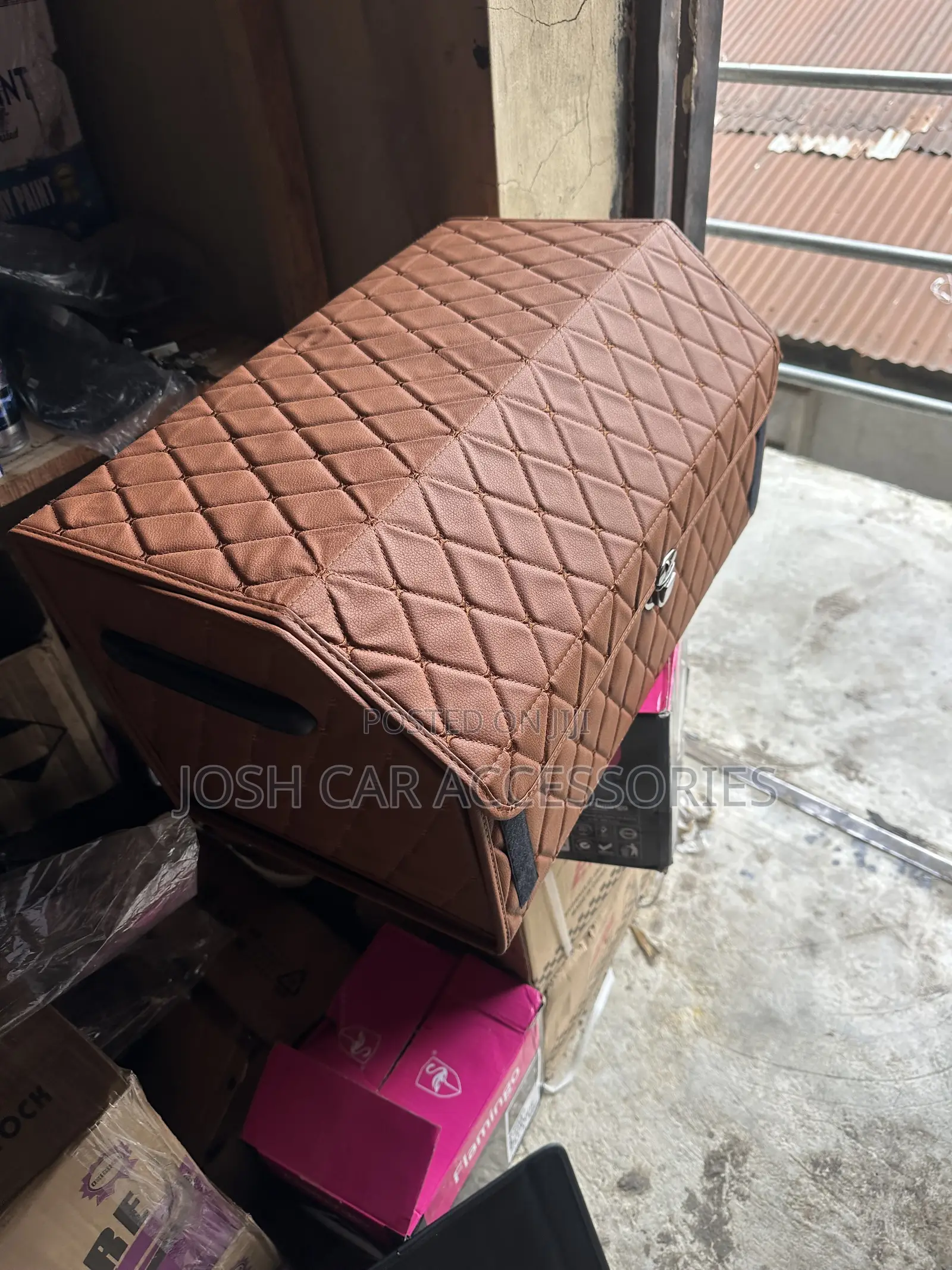 Car Boot Organizer - Foldable Storage Box for SUV Sedan (Heavy Duty)