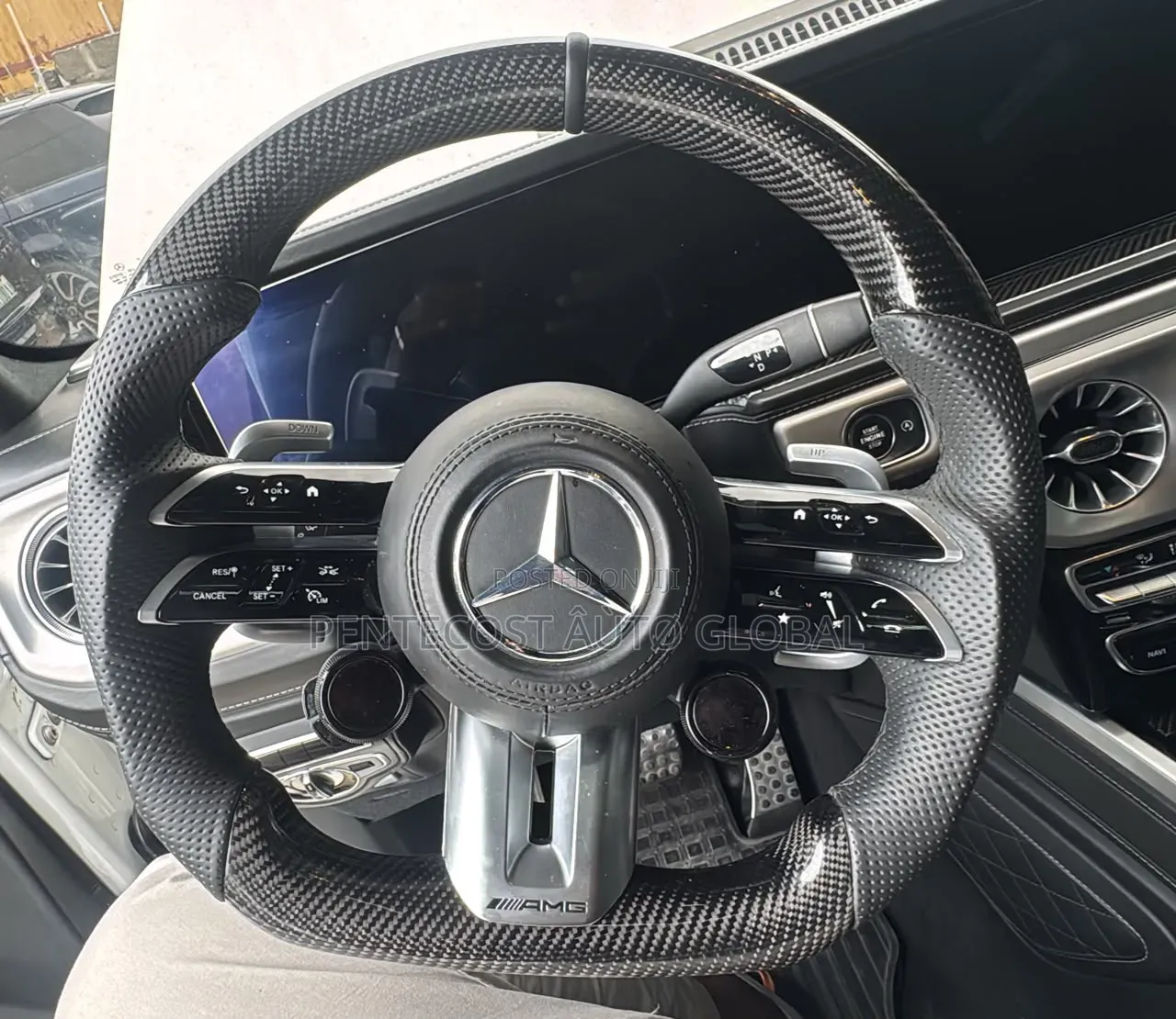 GLE Butterfly Steering Wheel AMG 2024 Send a DM