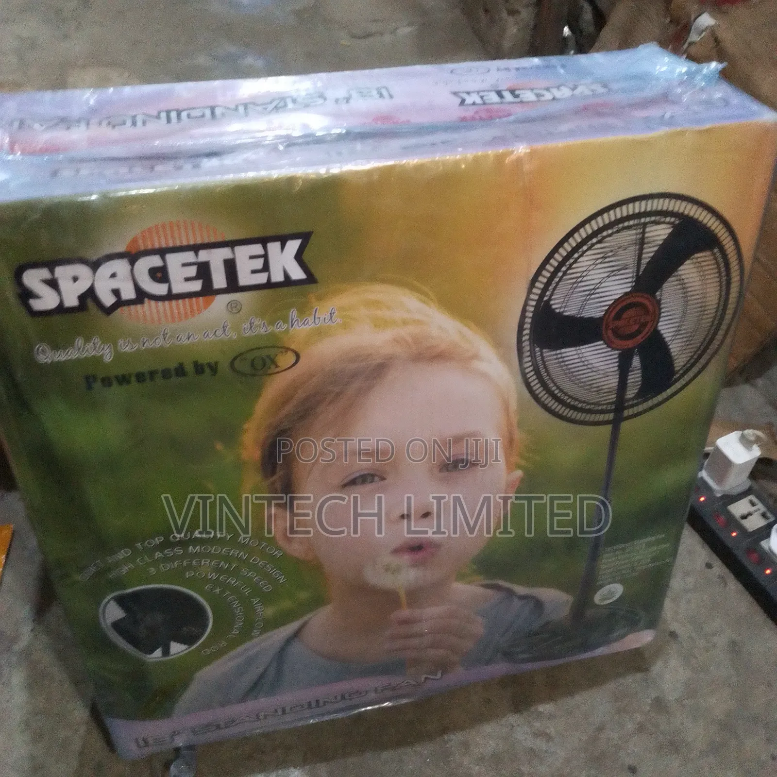 Ox Spacetek 18" Standing Fan