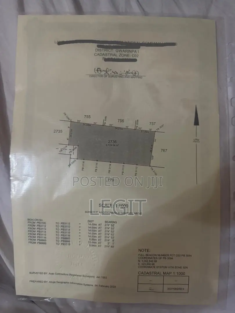 2000sqm Commercial Plot With C of O