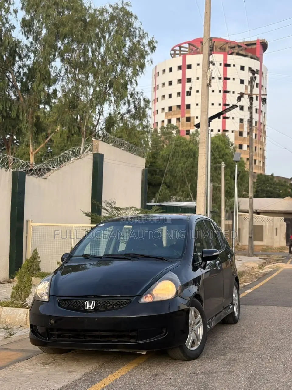 Honda Fit 2007 Black