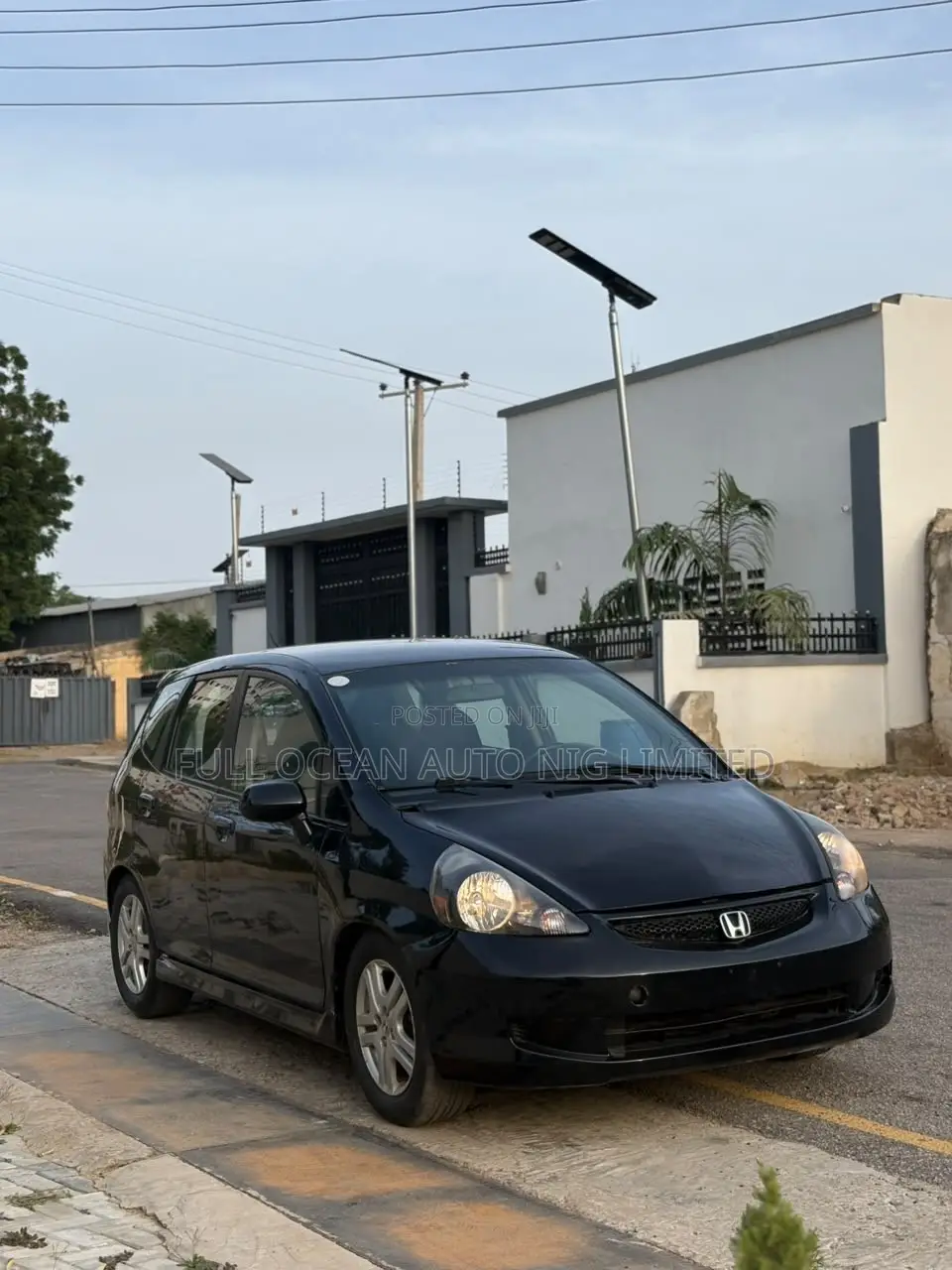 Honda Fit 2007 Black