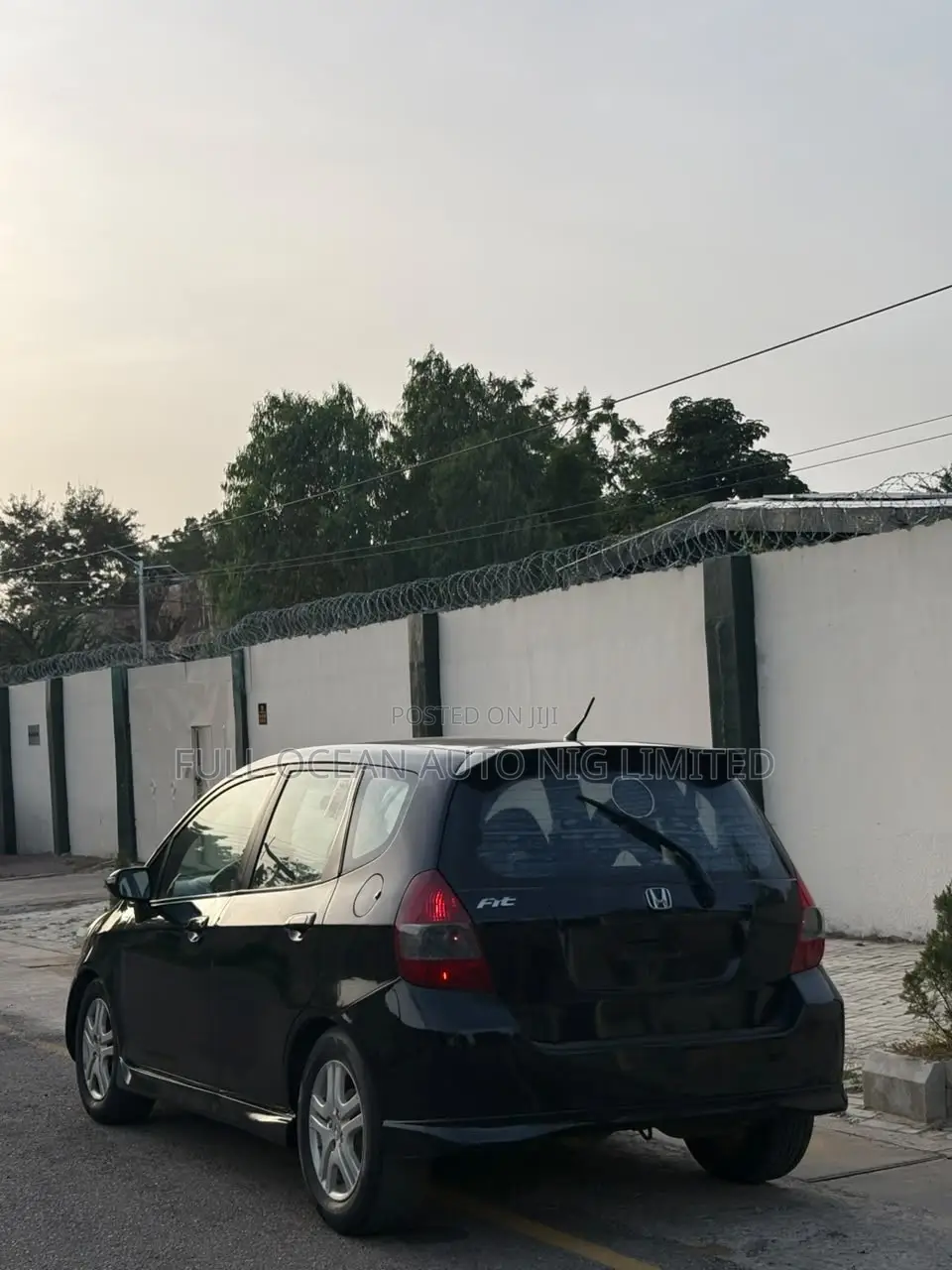 Honda Fit 2007 Black