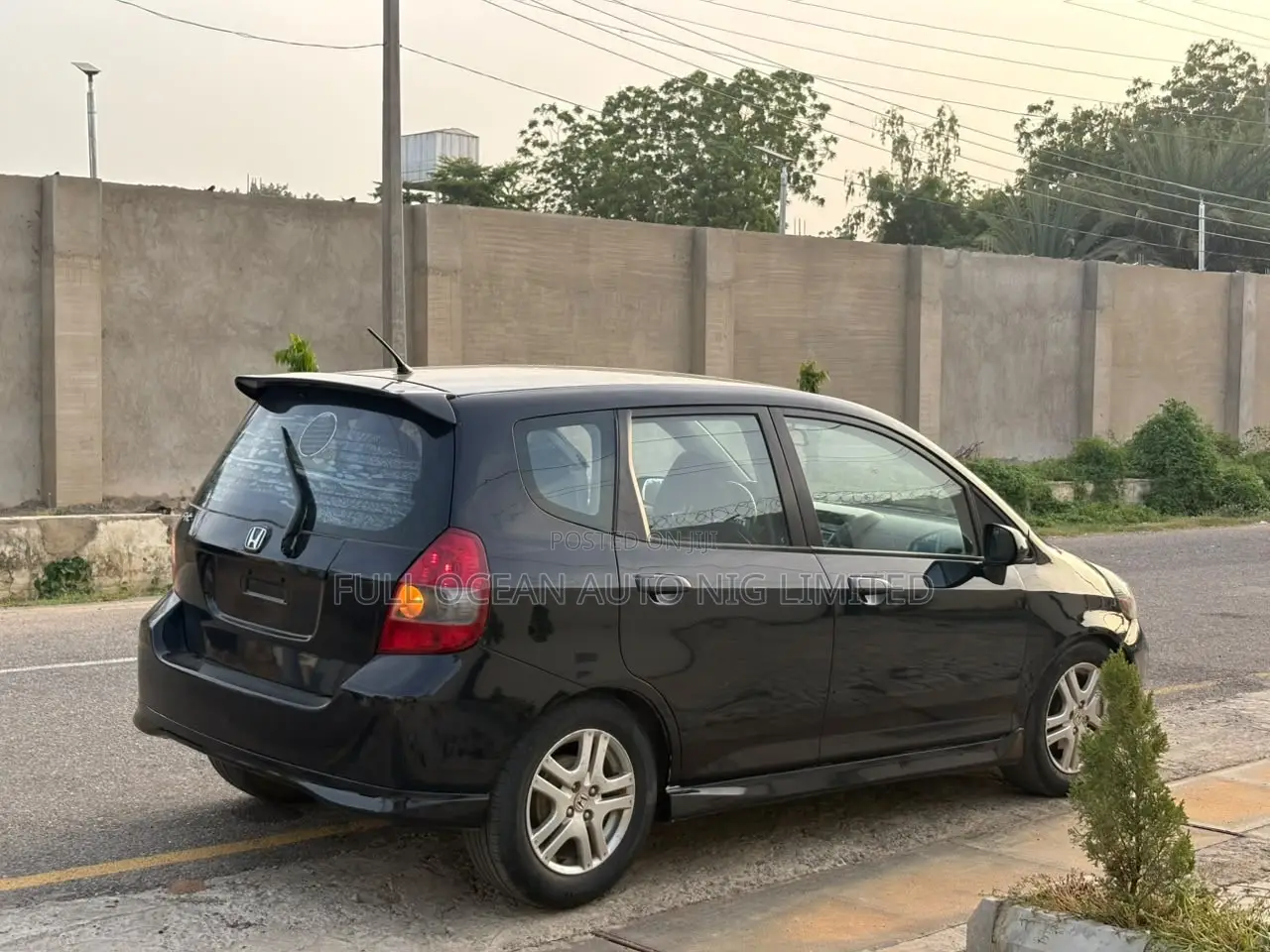Honda Fit 2007 Black