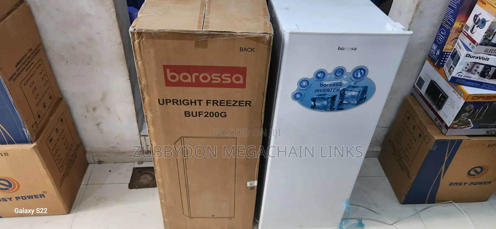 7 Steps Upright Freezer