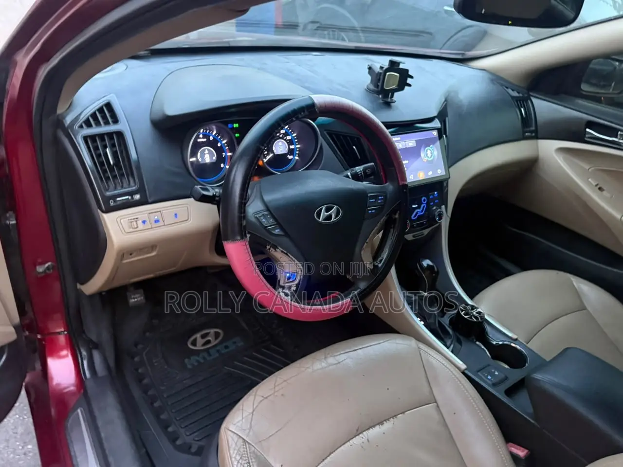 Hyundai Sonata Limited Sedan FWD (2.4L 4cyl 5A) 2010 Burgundy