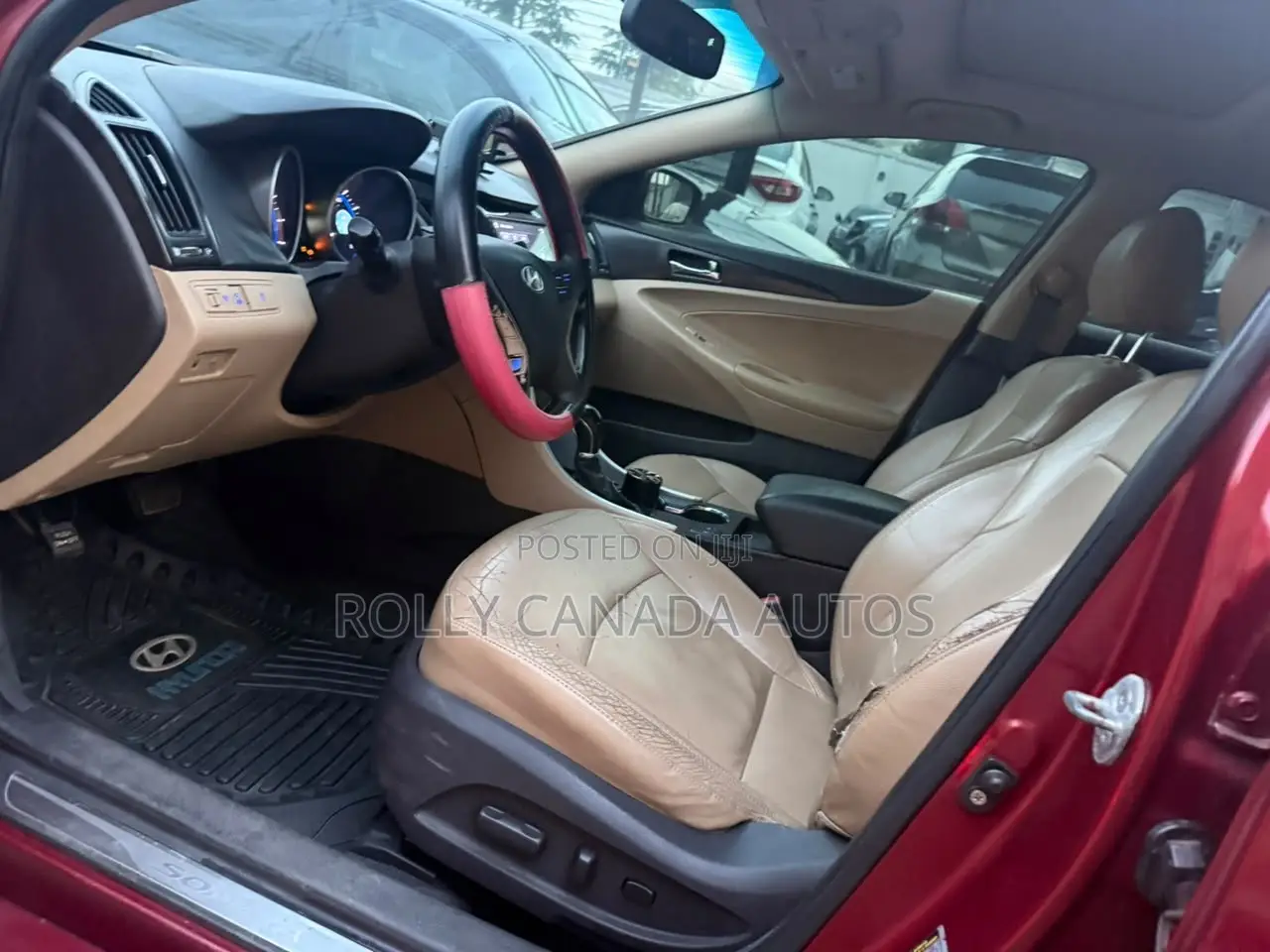 Hyundai Sonata Limited Sedan FWD (2.4L 4cyl 5A) 2010 Burgundy