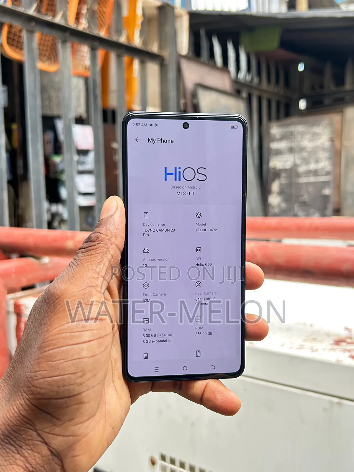 Tecno Camon 20 Pro 256 GB Black