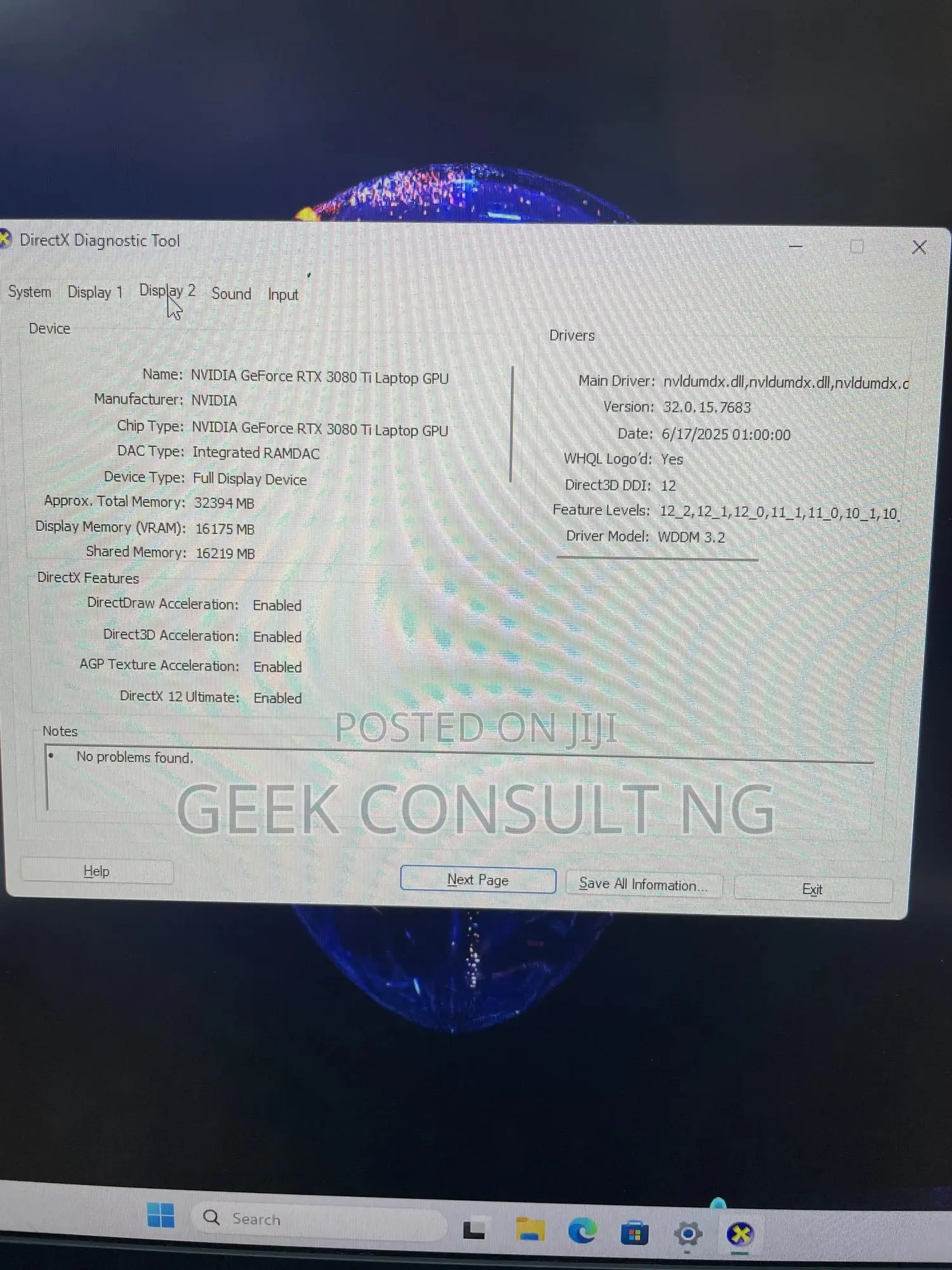 Laptop Alienware X17 R2 32GB Intel Core i9 SSD 1T