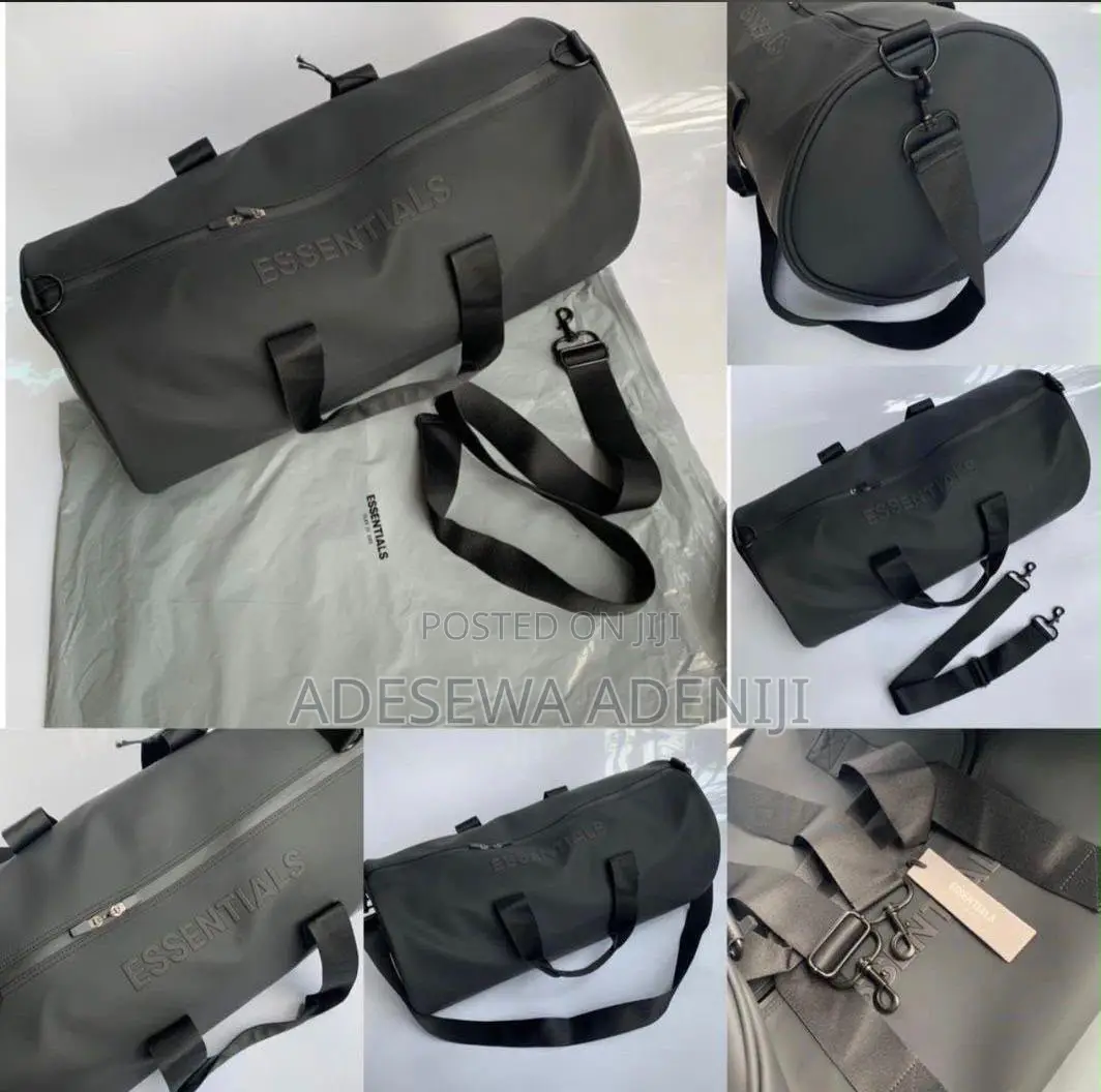 Essential Waterproof Duffel Bag Travel & Gym Bag With Shoulder Strap