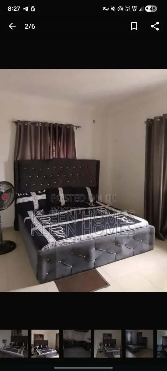 Furnished 1bdrm Apartment in Thera Peace Estate, Sangotedo for rent