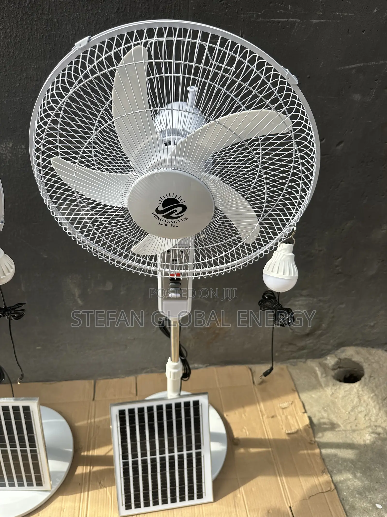 16inches Solar AC and Dc Fan