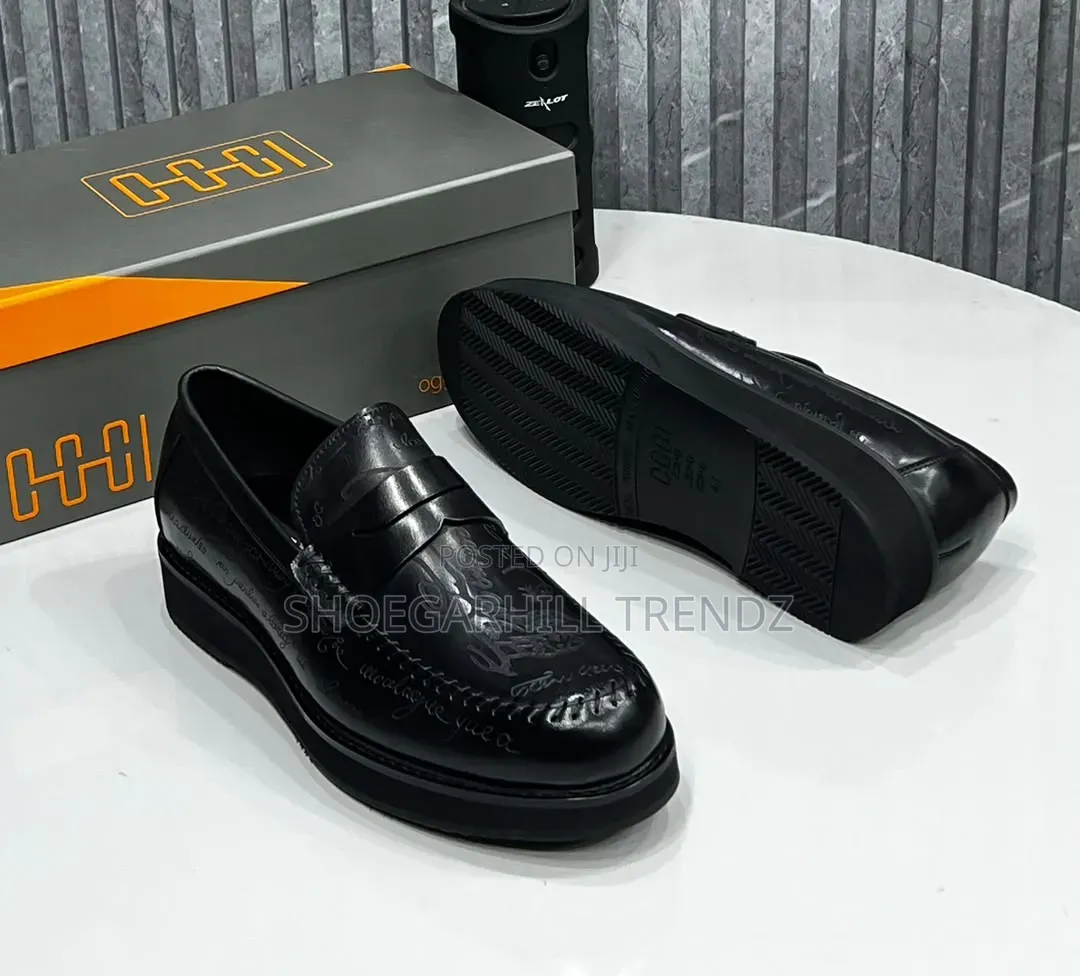 Men's Classy OGGI Inscribed Loafers