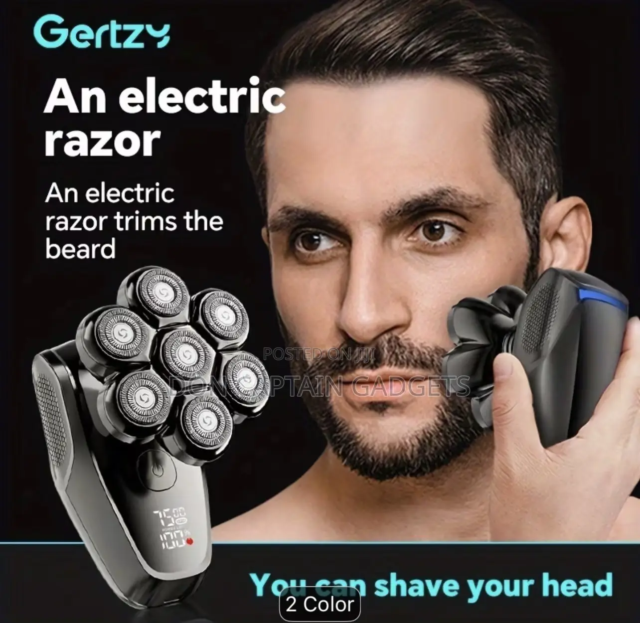 Electric Shaver 7D Blade Shaver, Digital Display High and Low Speed