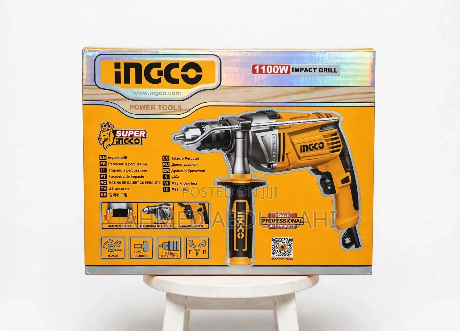 Ingco 1100w Impact Drill