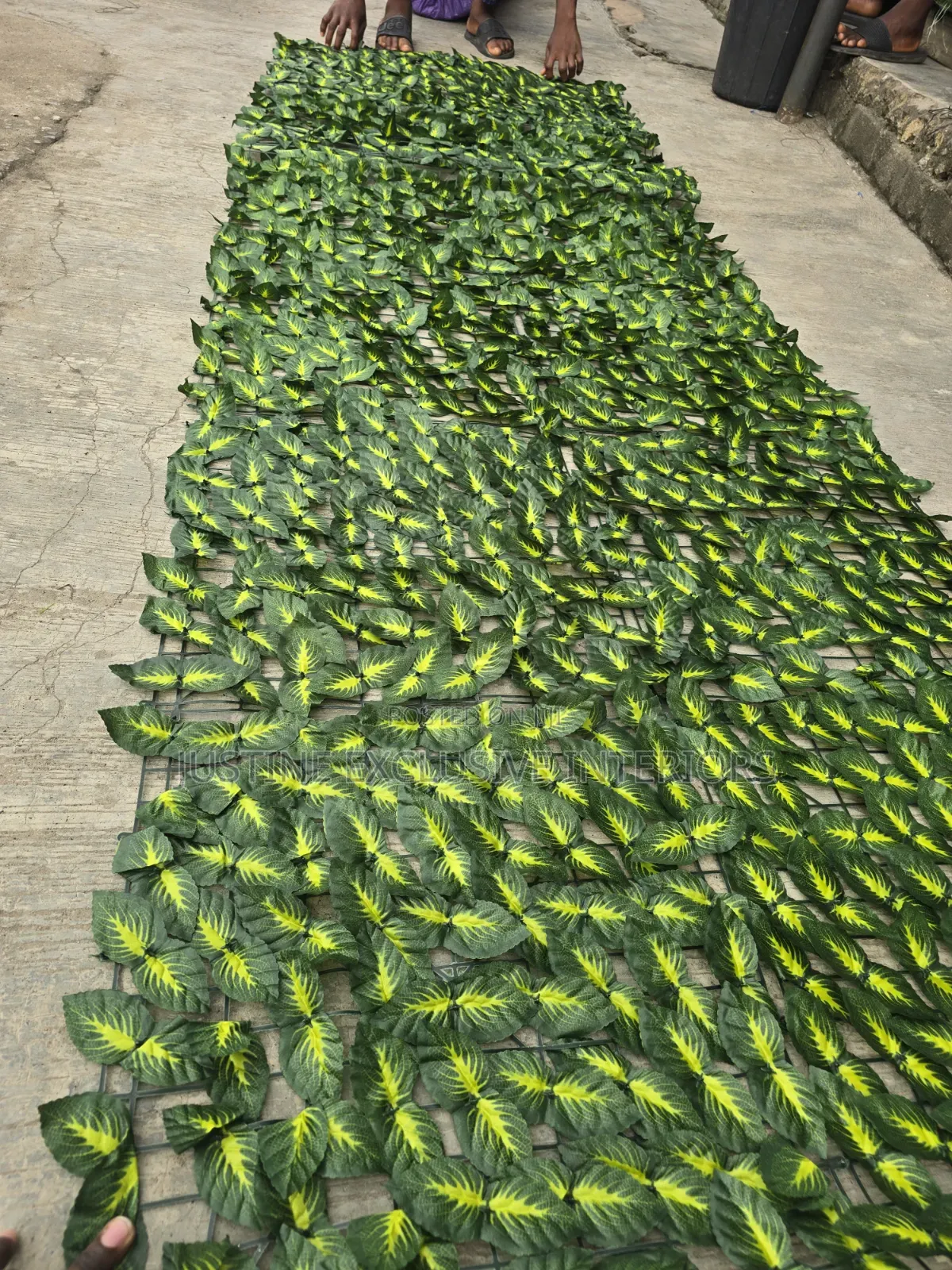 Artificial Leaf Mat 