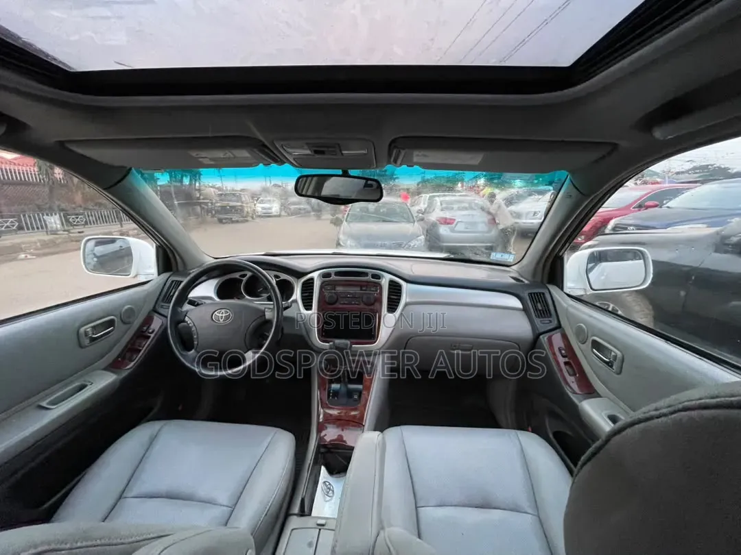 Toyota Highlander Limited V6 2005 White