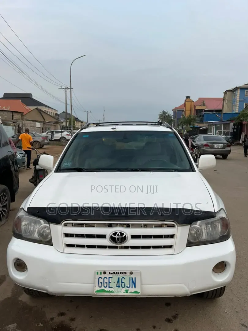 Toyota Highlander Limited V6 2005 White