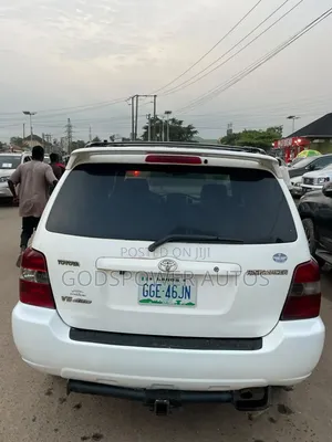 Toyota Highlander Limited V6 2005 White