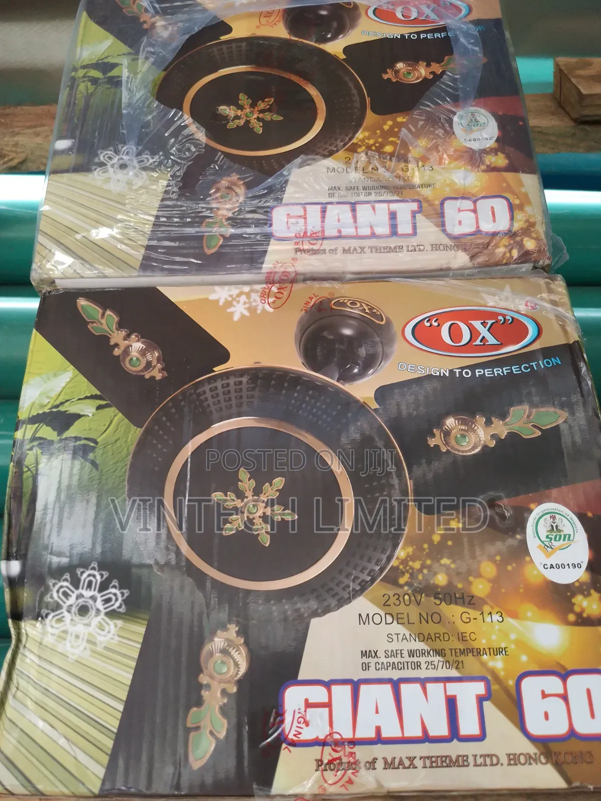 OX Giant 60 Inches Ceiling Fan