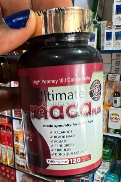 Ultimate Maca Plus 7500mg, 120 Veggy Capsules