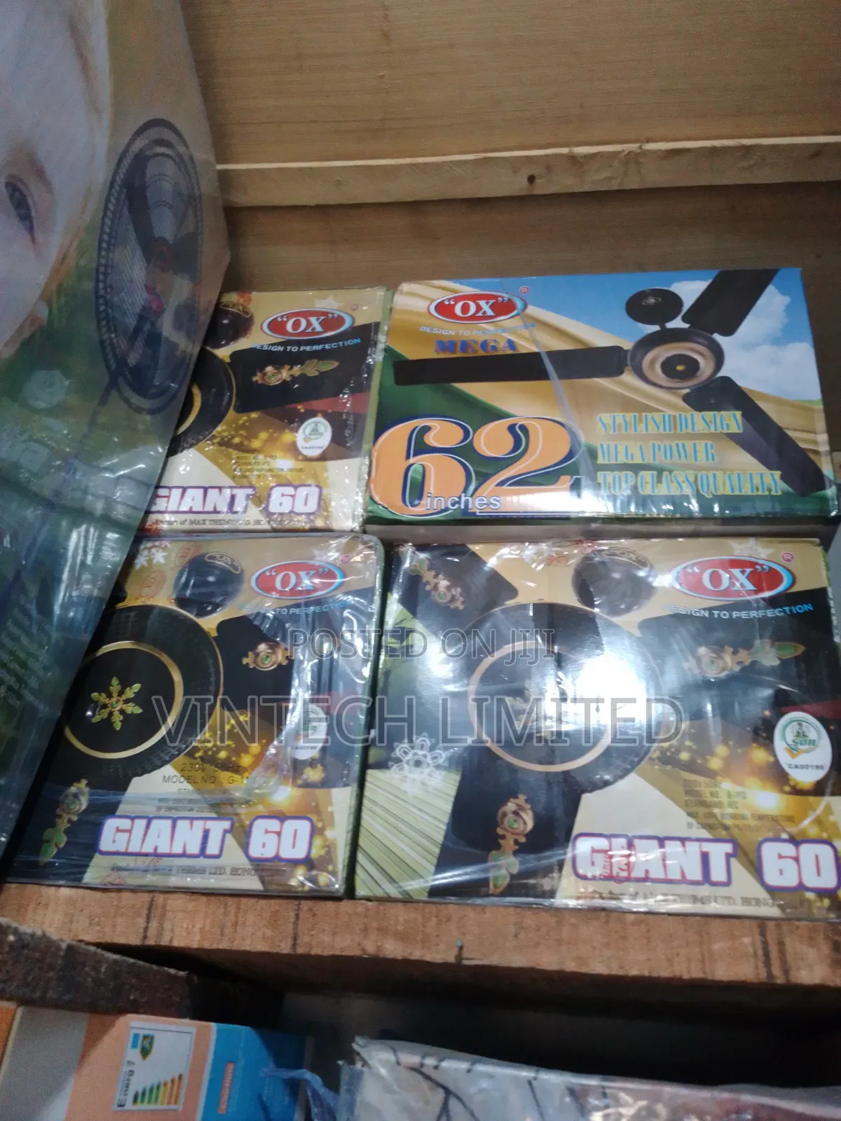 OX 62 Inches Ceiling Fan