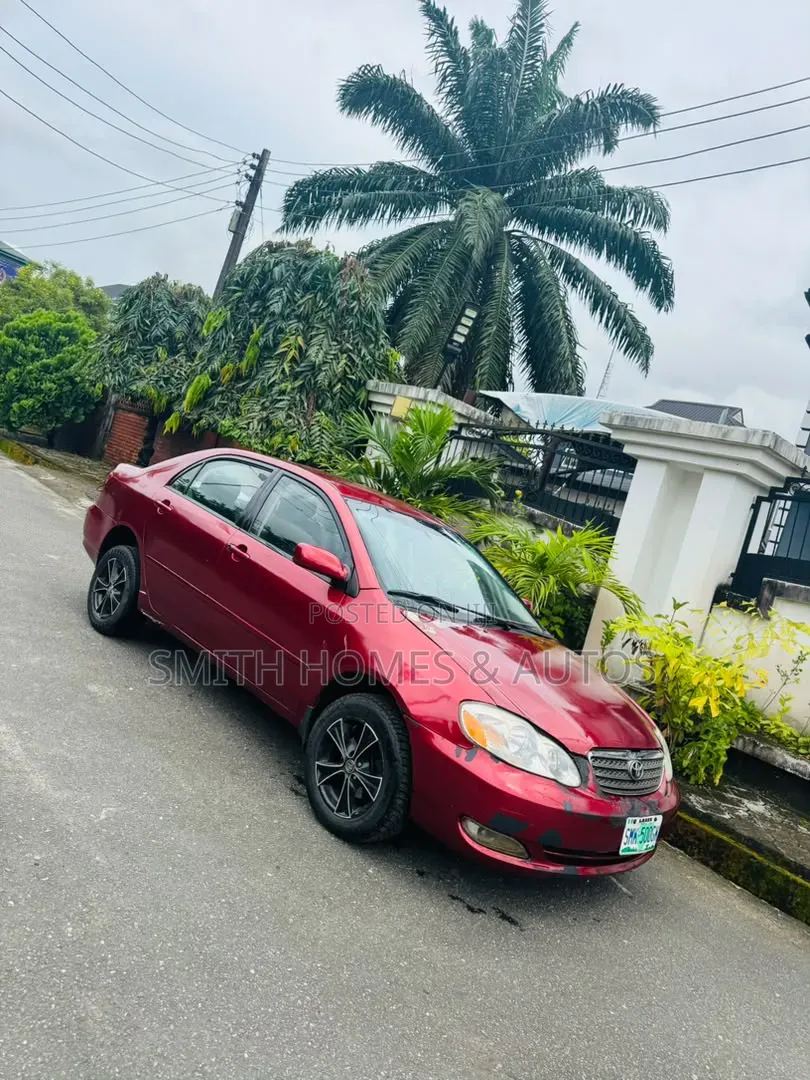 Toyota Corolla LE 2004 Red