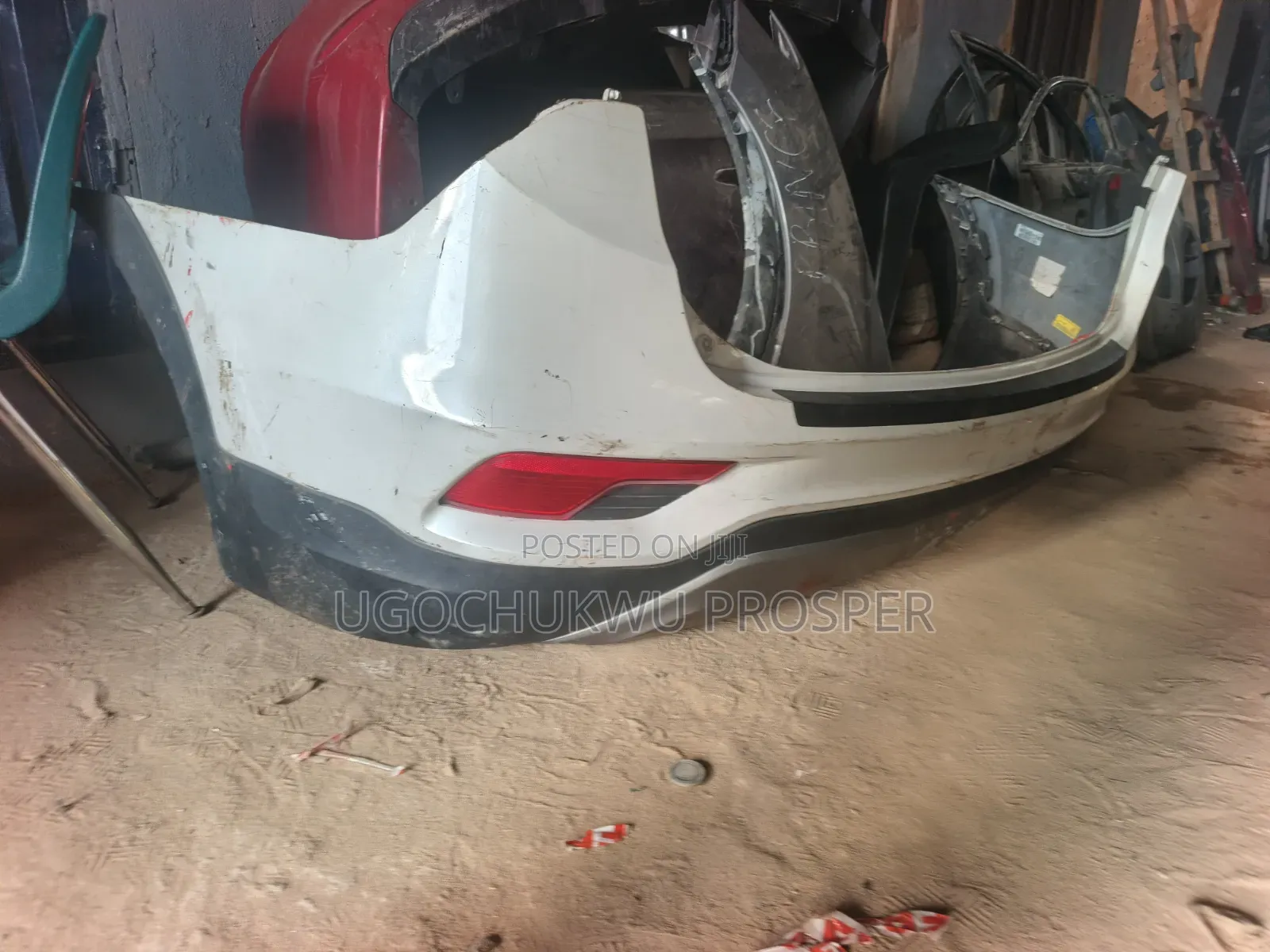 Complete Back Bumper Santa Fe 017
