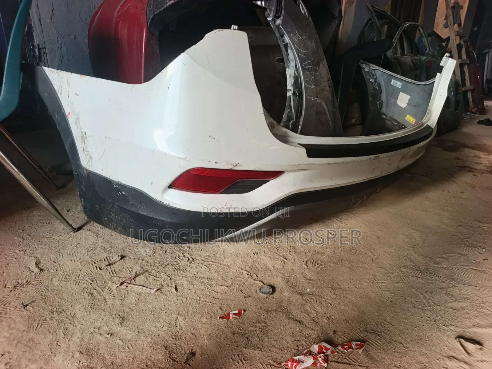 Complete Back Bumper Santa Fe 017