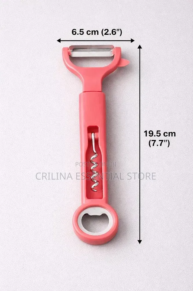 3-in-1 Multifunctional Peeler, Opener & Wine Opener (Bulk Sales Only)