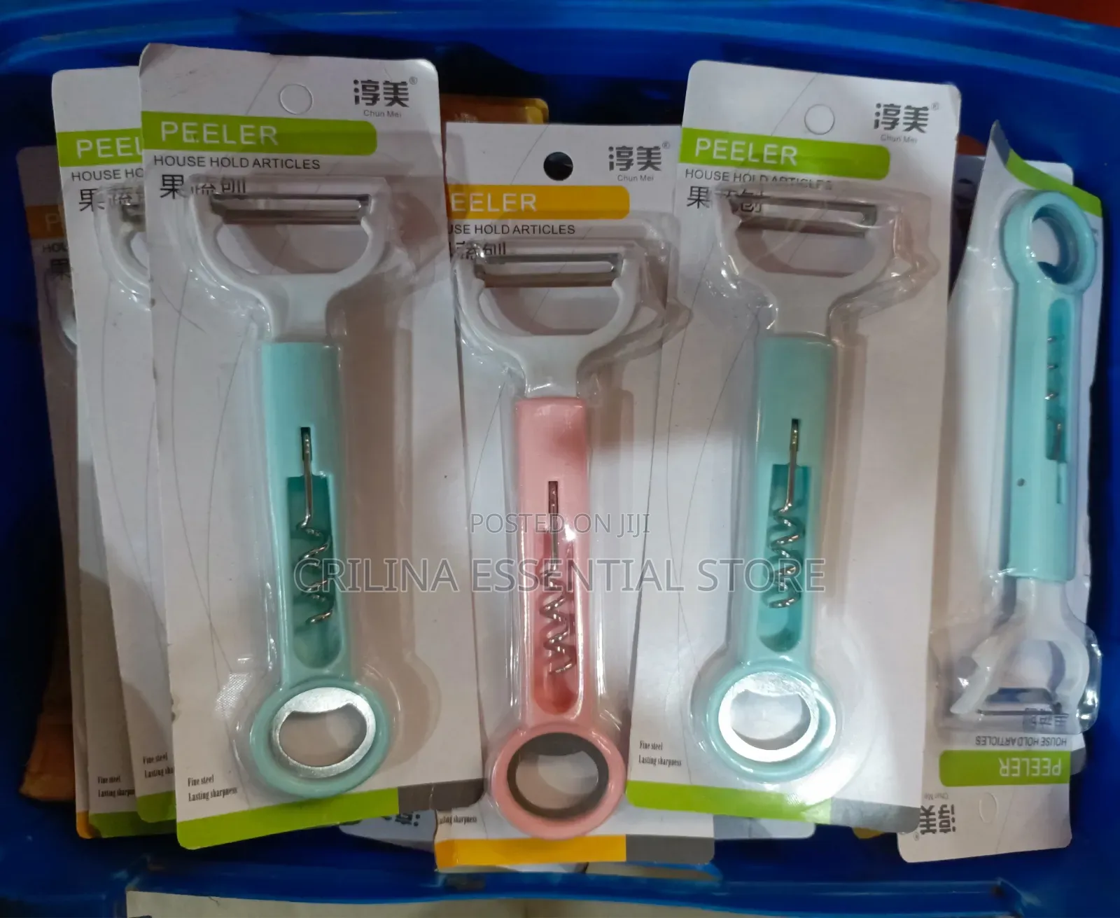 3-in-1 Multifunctional Peeler, Opener & Wine Opener (Bulk Sales Only)