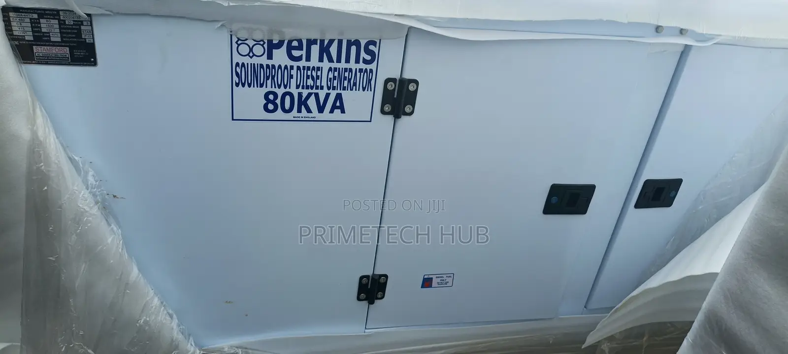 Brand New 80kva Perkins Soundproof Generator