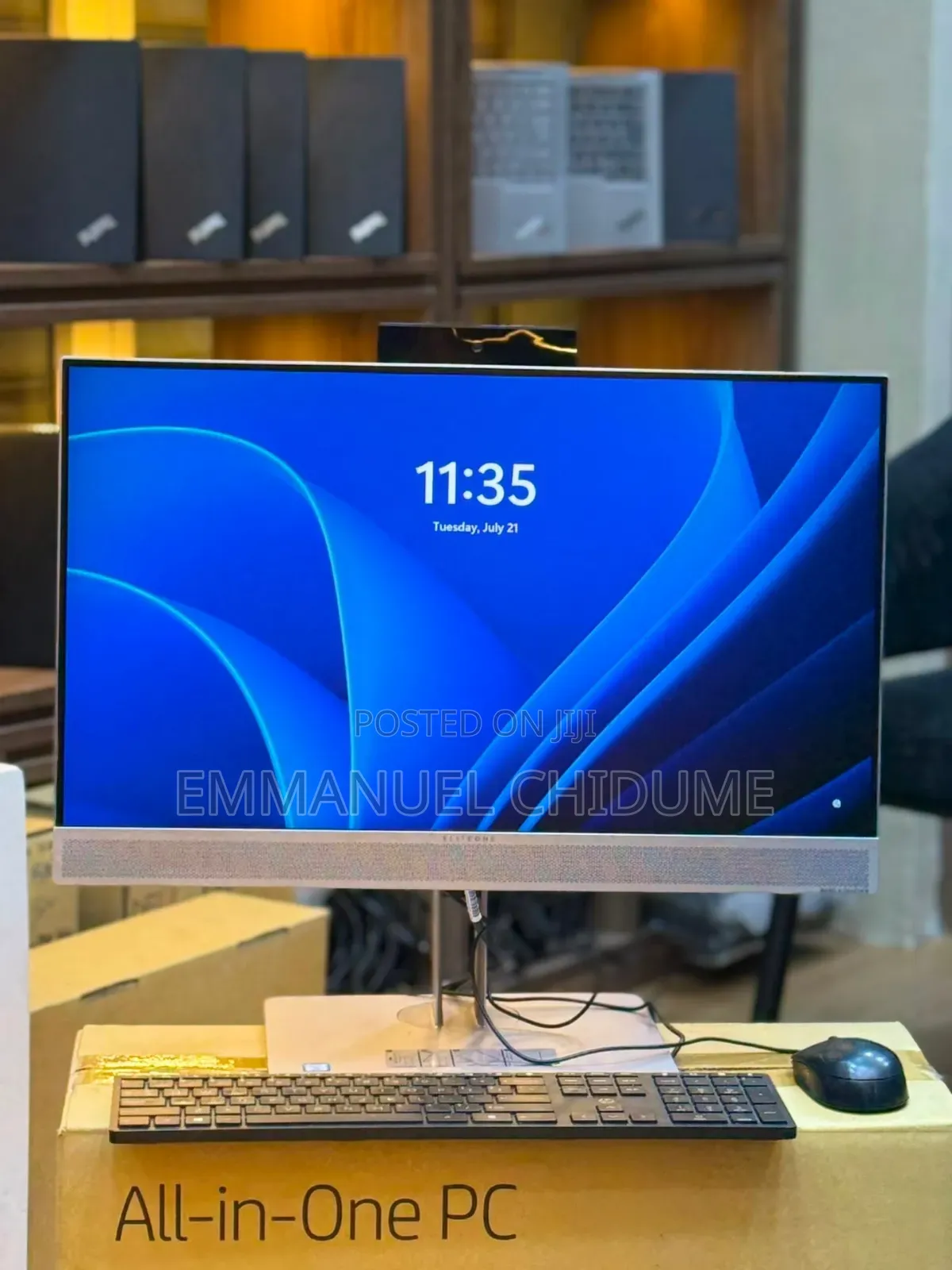 Desktop Computer HP EliteOne 800 8GB Intel Core i5 SSD 256GB