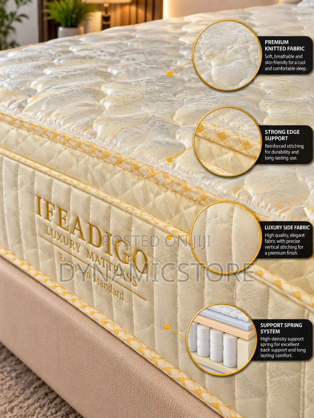 IFEADIGO HYBRID Compressed European Standard Mattress