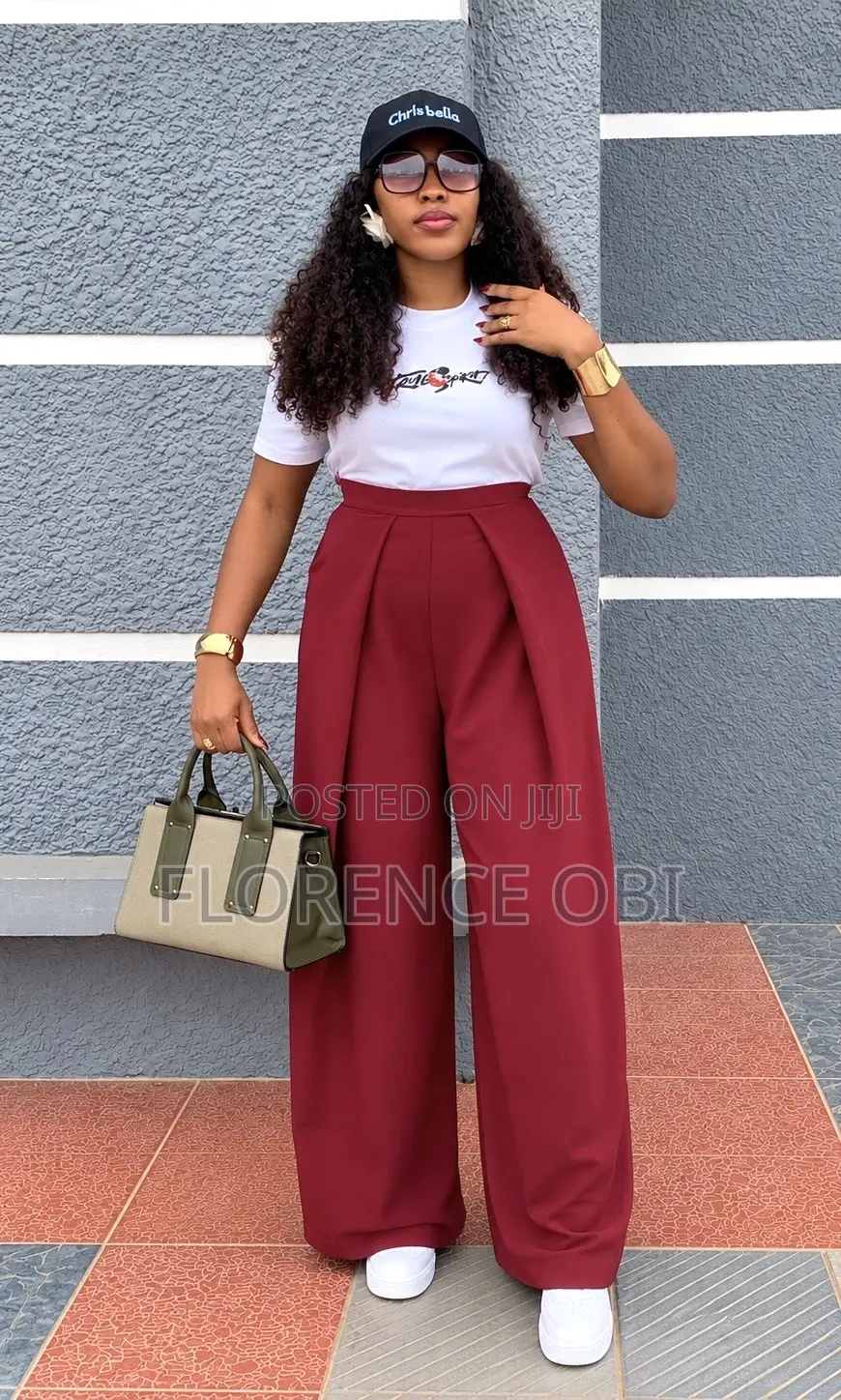 Pleated Pallazo Pant