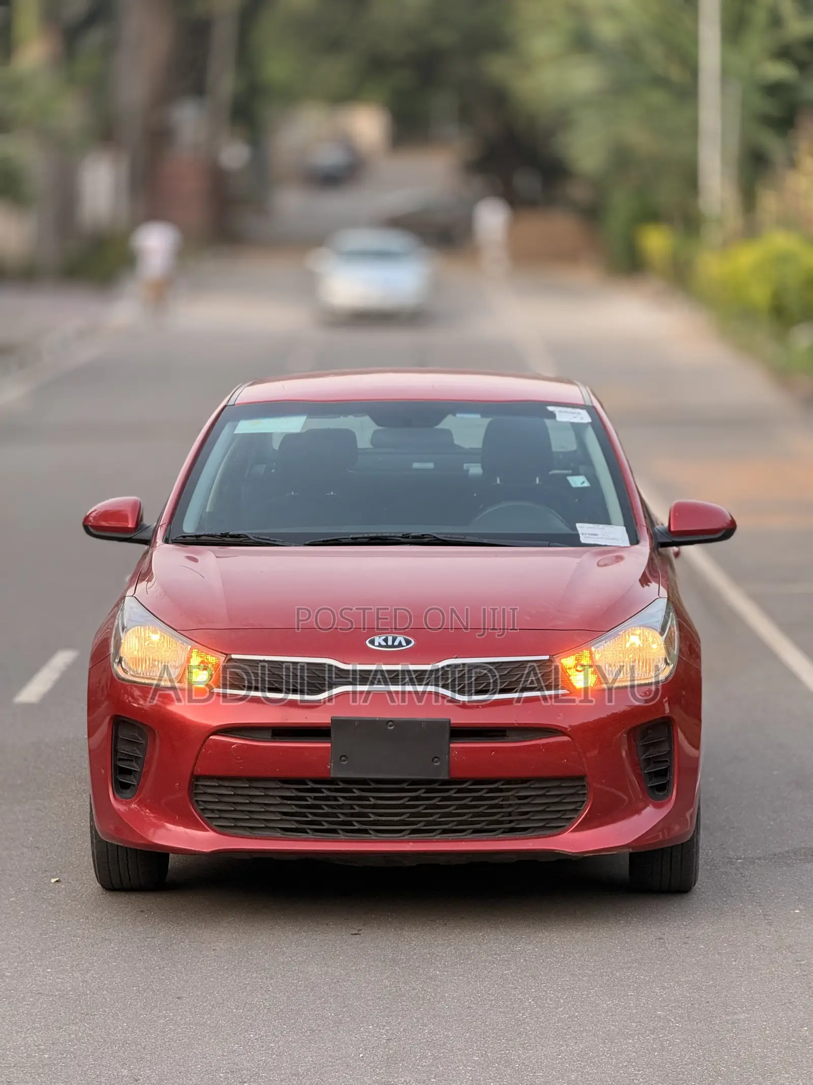 Kia Rio S Sedan 2020 Red