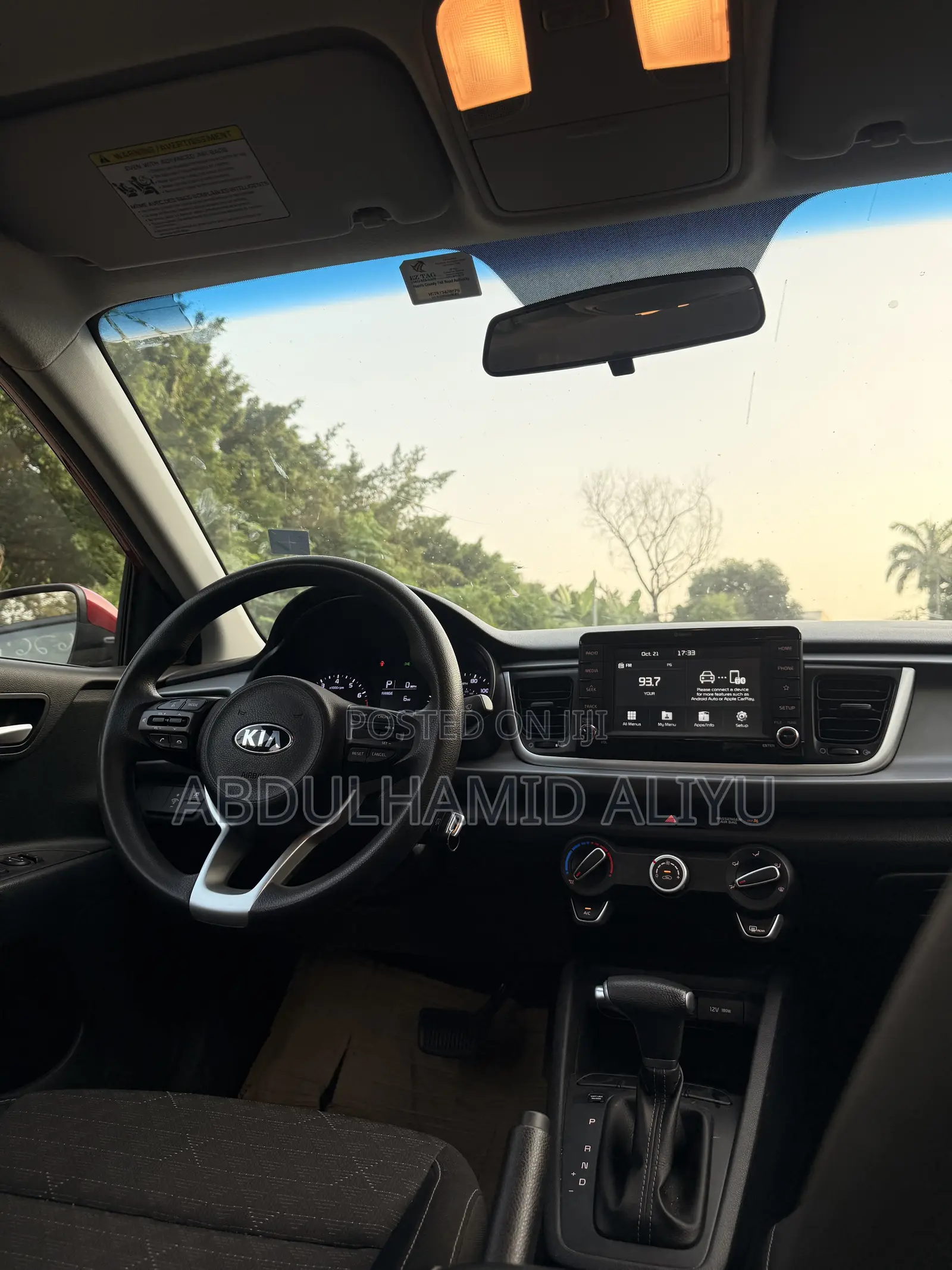 Kia Rio S Sedan 2020 Red