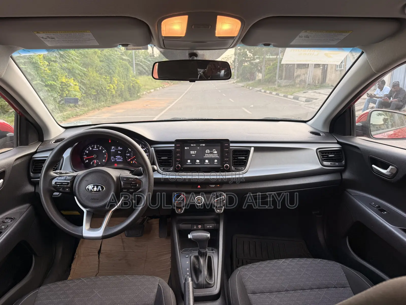 Kia Rio S Sedan 2020 Red