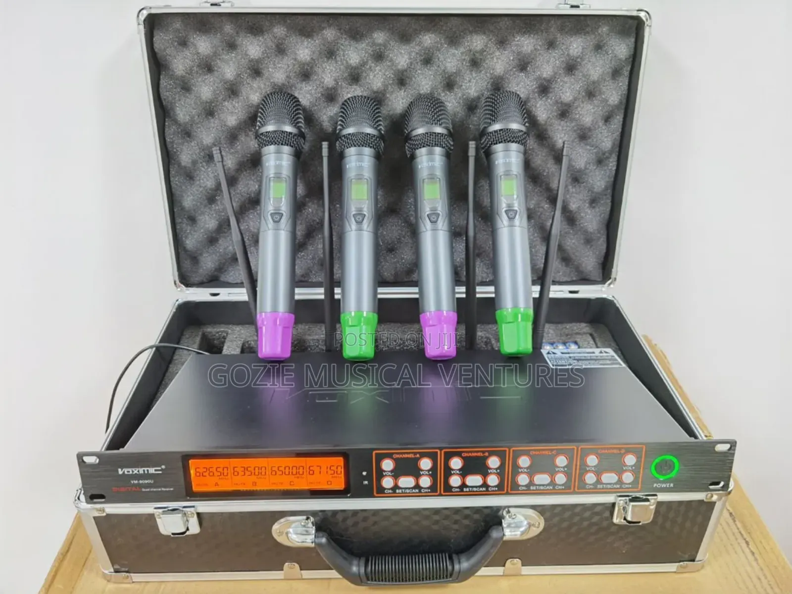 Voximic 4in1 Digital Wireless Microphone VM 9090u Original Microphone.