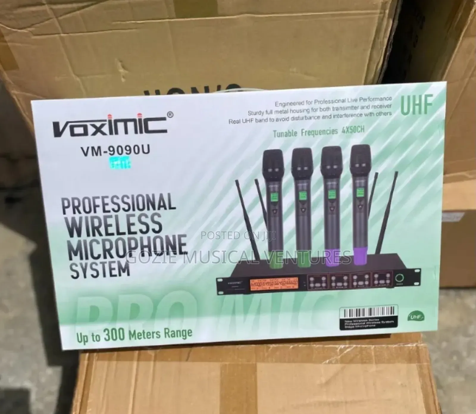 Voximic 4in1 Digital Wireless Microphone VM 9090u Original Microphone.