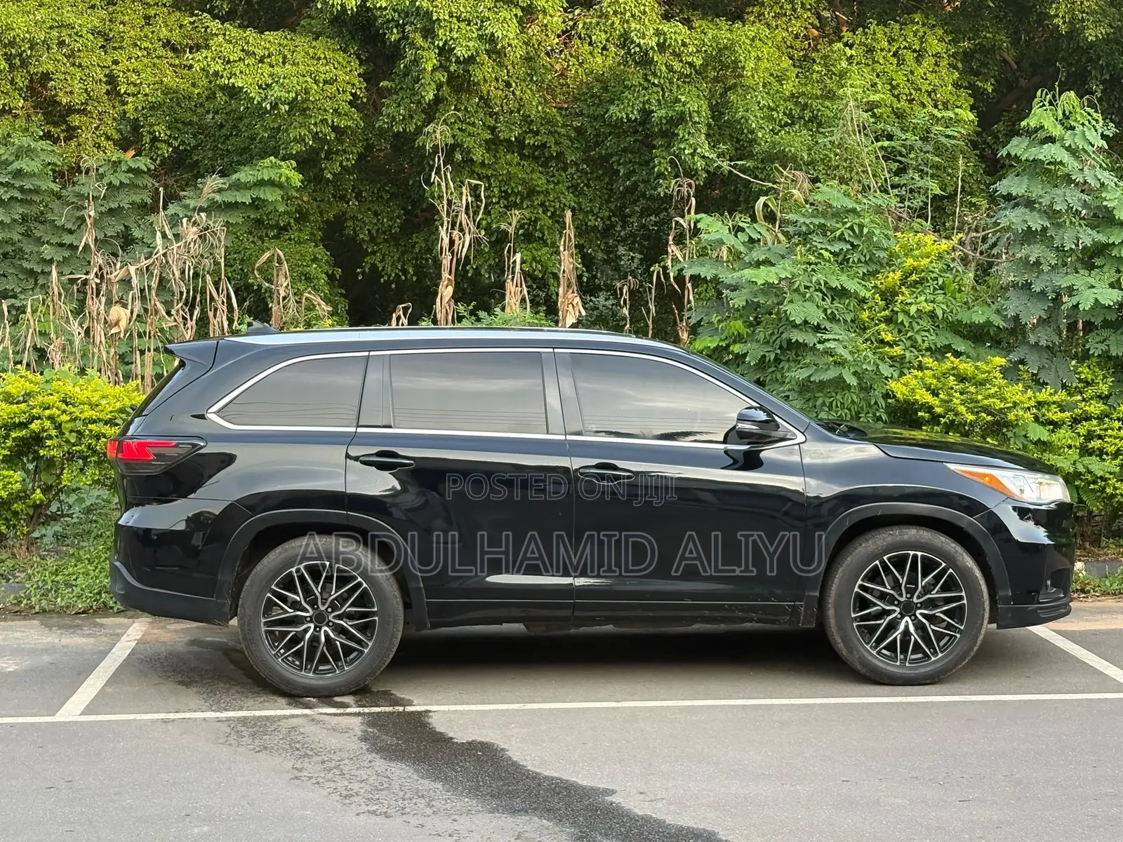 Toyota Highlander XLE V6 4x2 (3.5L 6cyl 6A) 2016 Black