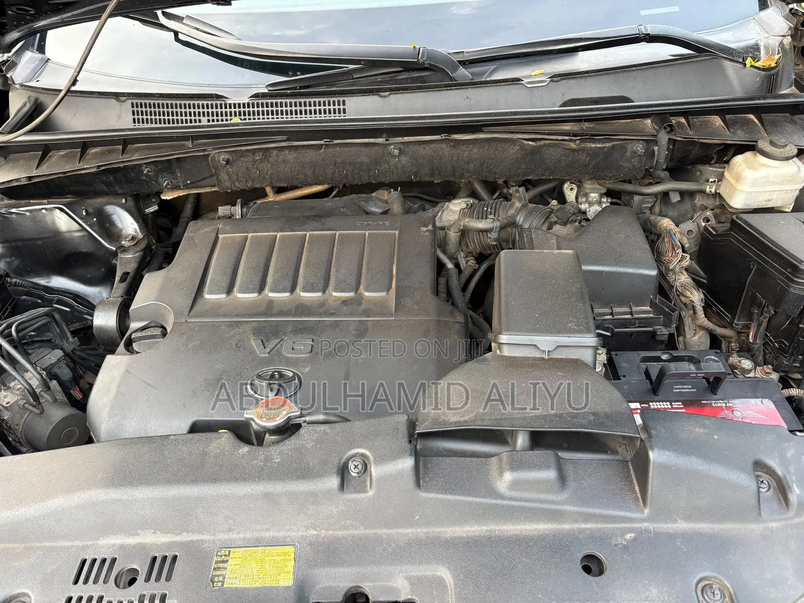Toyota Highlander XLE V6 4x2 (3.5L 6cyl 6A) 2016 Black