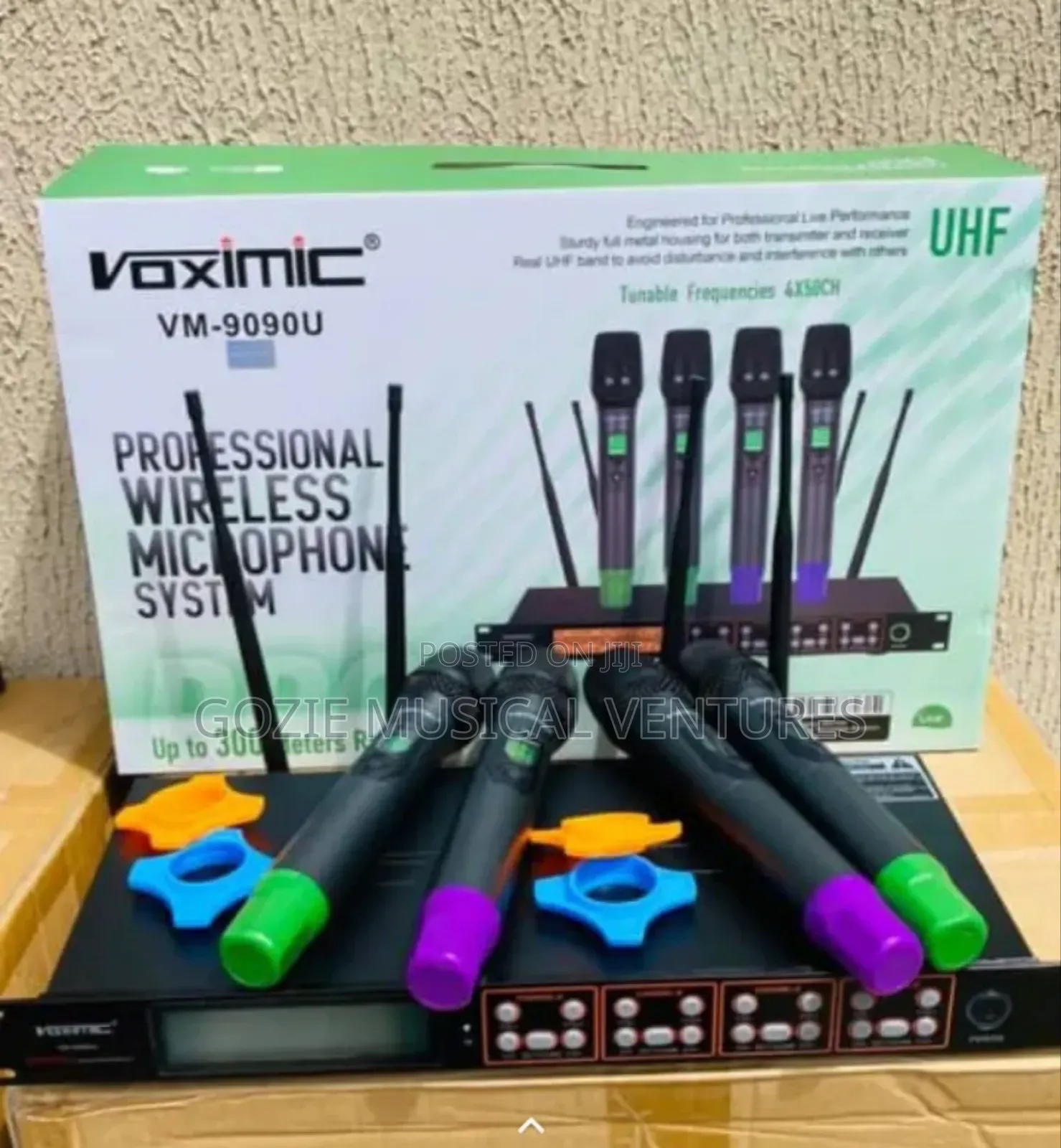 Voximic 4in1 Digital Wireless Microphone VM 9090u Original Microphone.