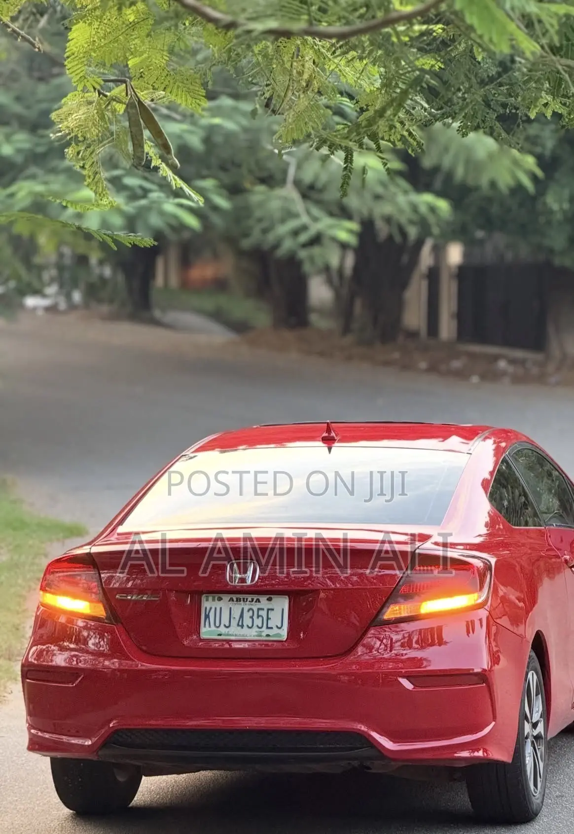 Honda Civic 2014 Red