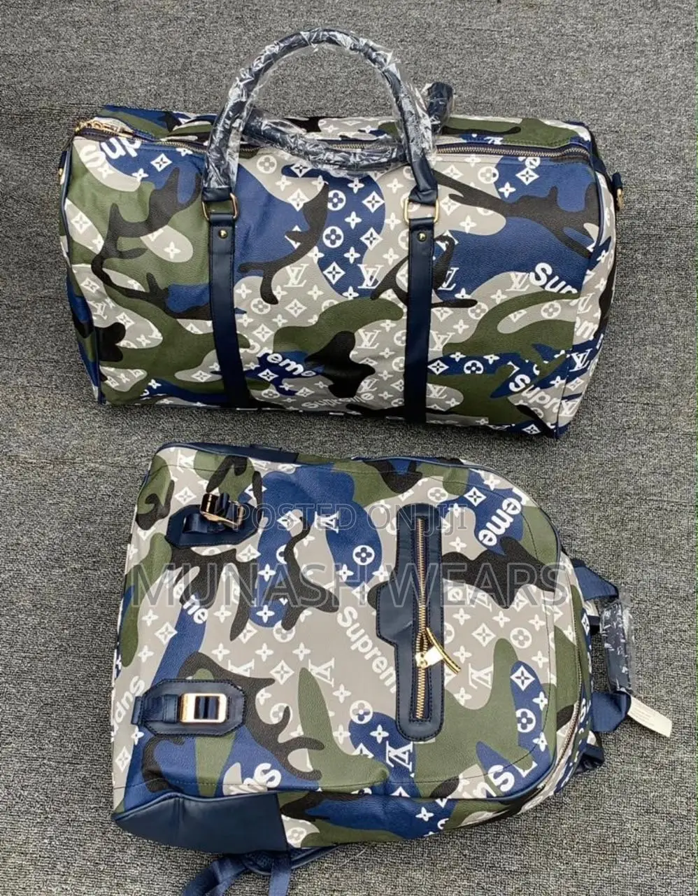 Luxury Lv Duffel and Backpack