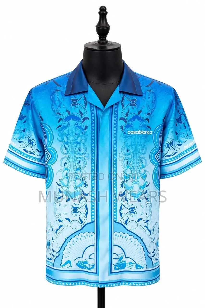 Luxury Casablanca Shortsleeve Shirt M-5xl Available