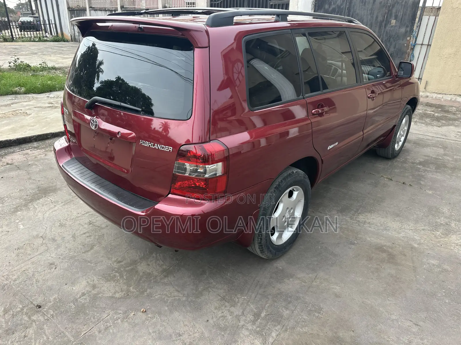 Toyota Highlander Limited V6 4x4 2006 Red