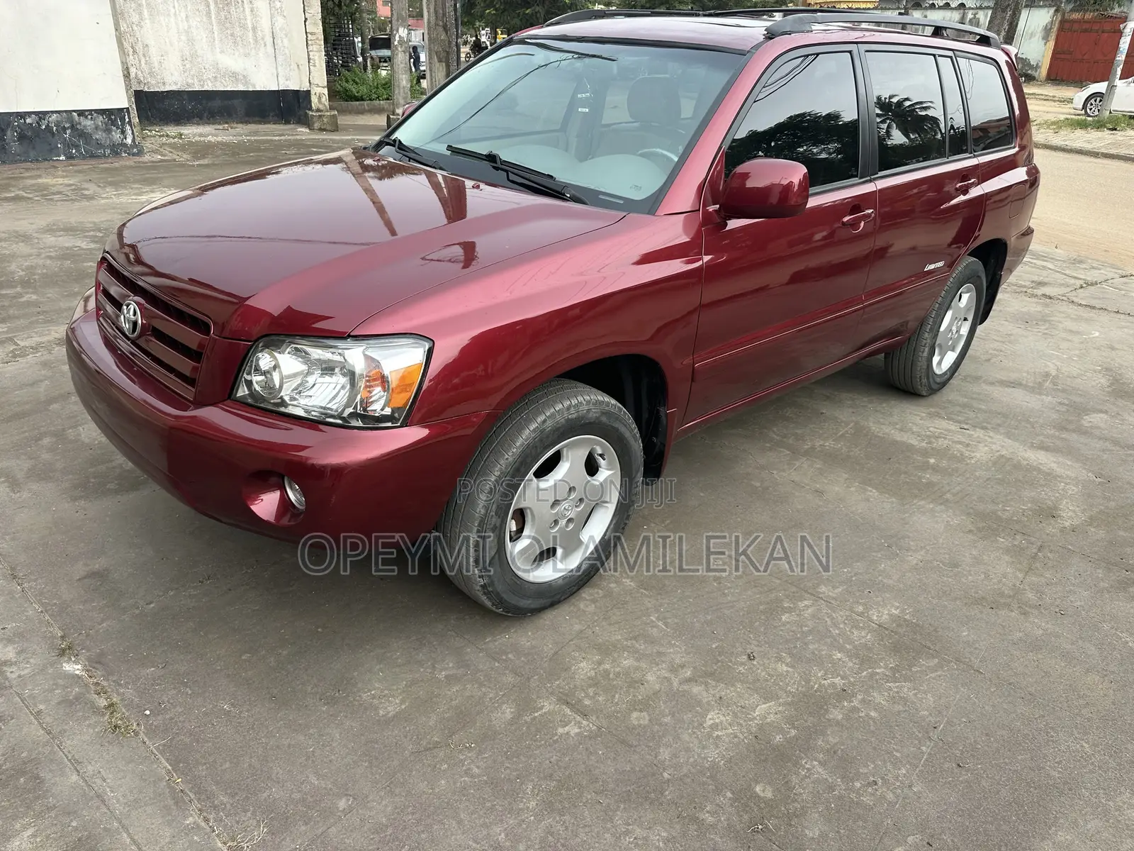 Toyota Highlander Limited V6 4x4 2006 Red