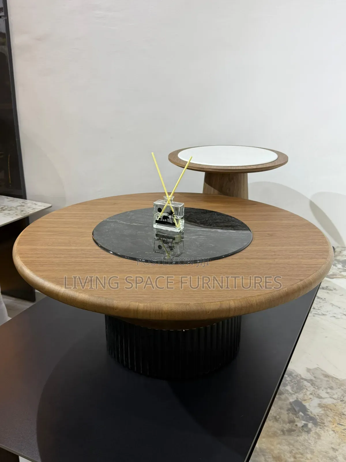 Newly Marble 2-in-1 Center Table Set